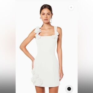 ELLIATT Trompe 3D Floral Mini Dress